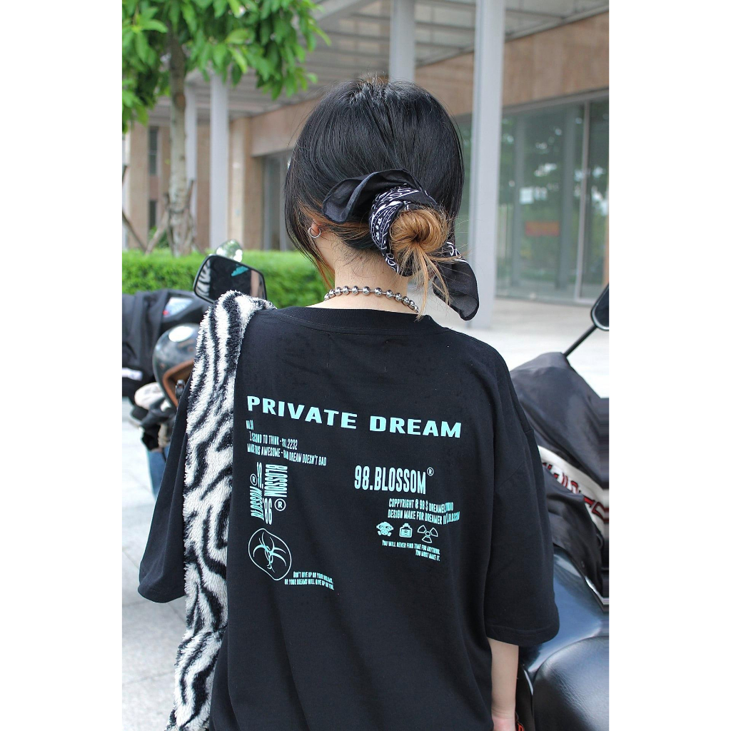 Áo Thun Unisex 98.Blossom PRIVATE DREAM 100% Cotton - Local Brand