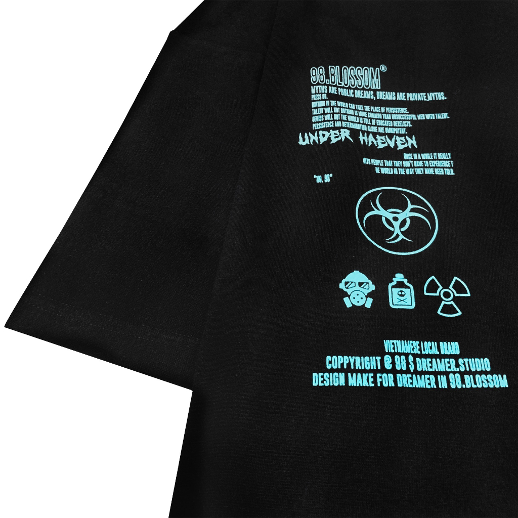 Áo Thun Unisex 98.Blossom PRIVATE DREAM 100% Cotton - Local Brand
