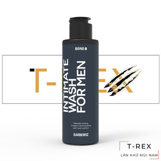 Gel vệ sinh bond intimate wash for men darkwiz 130ml