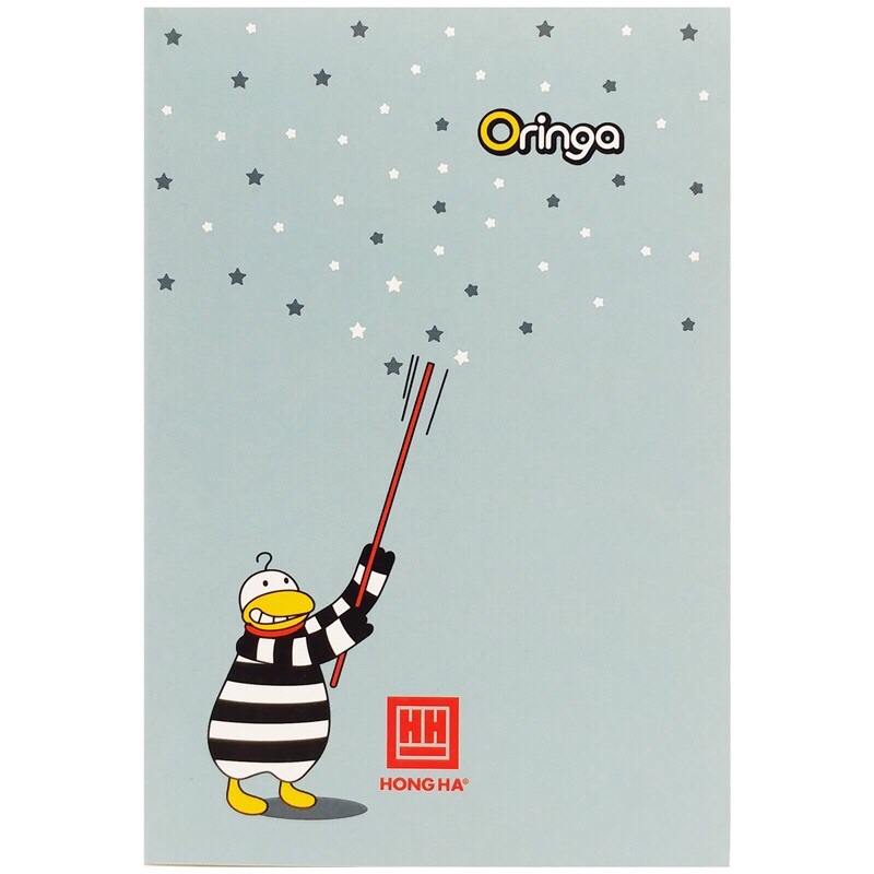 Vở - Sổ may gáy Hồng Hà A6 kẻ ngang - 80 trang cả bìa - Mã 4600