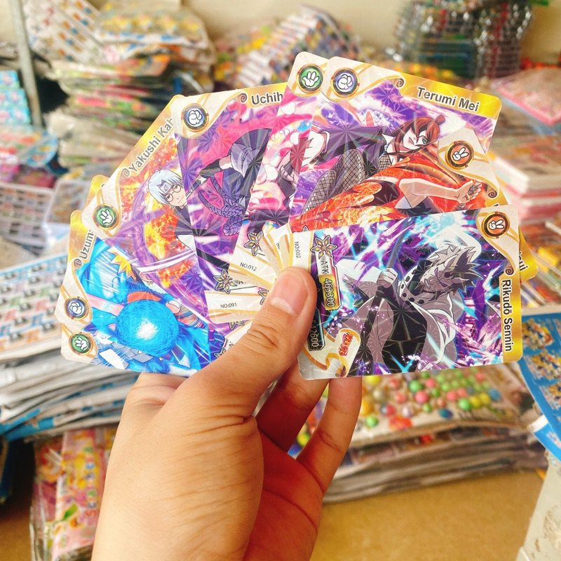 Sỉ thẻ bài naruto bản mới 2023