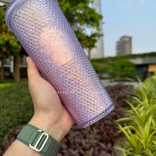 [Chính hãng] Ly Starbucks Studded Glitter Purple 710ml