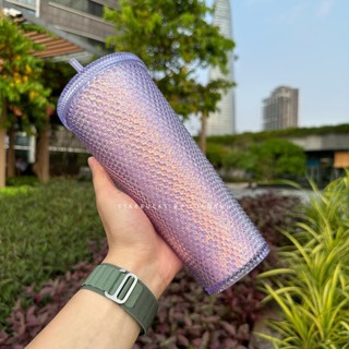 [Chính hãng] Ly Starbucks Studded Glitter Purple 710ml