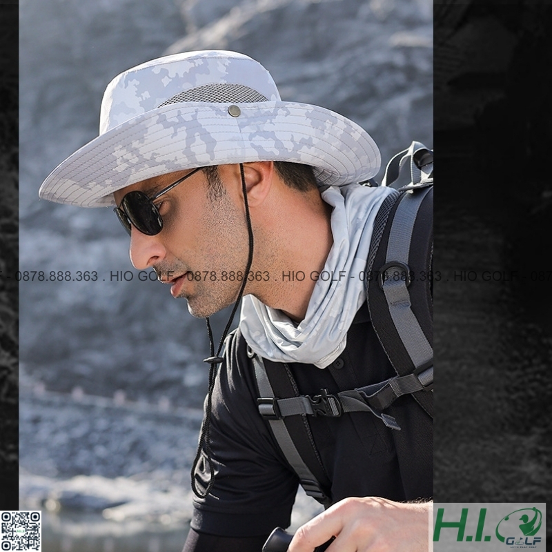 Mũ chống nắng golf nam nữ rộng vành Golovejoy - Mũ golf nam nữ hàng nhập khẩu