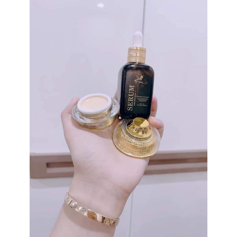 Face và Serum Linh chi full size chính hãng