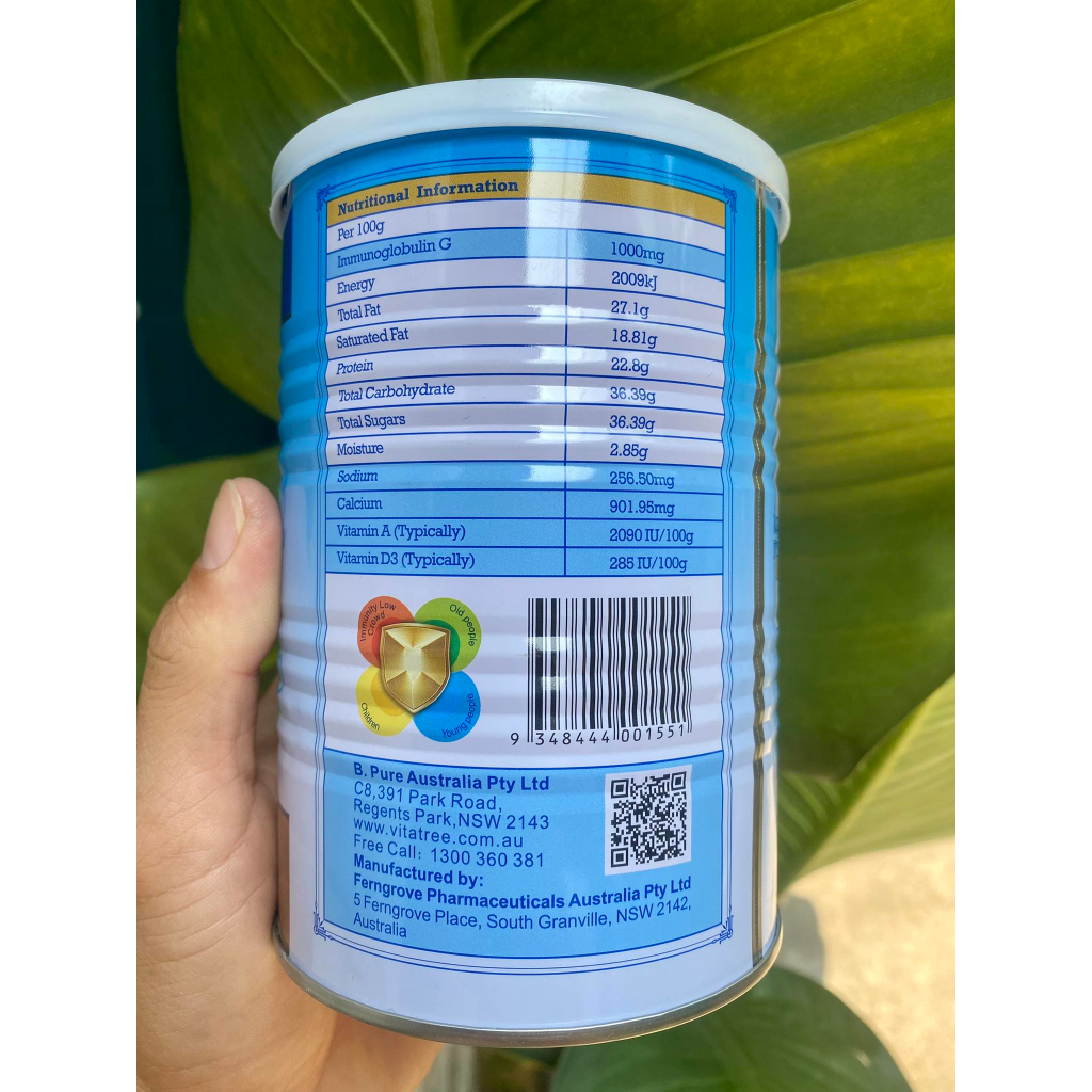 BỘT SỮA NON ÚC.DÀNH CHO CÂU CÁ VÀ CHĂN NUÔI