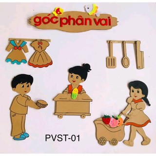 Góc phân vai 01 Steam Mầm non