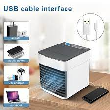 Quạt Điều Hòa Mini Để Bàn -Quạt Điều Hoà Không Khí - Quạt Hơi Nước Có Khay Chứa Đá, Nước  Siêu Mát Lạnh
