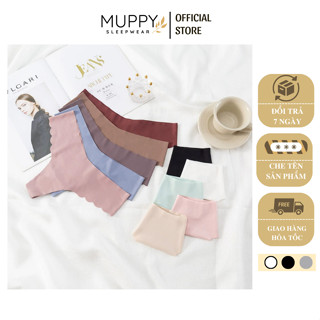 Q08 Quần Lót Su Chữ Y MUPPY Quần Lót Nữ Lọt Khe Chất Su Đúc Siêu Mát Không Viền Không Đường May