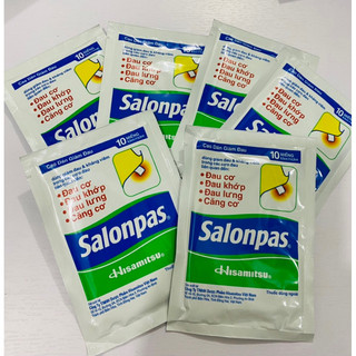 Miếng dán giảm đau salonpas hộp 20 miếng