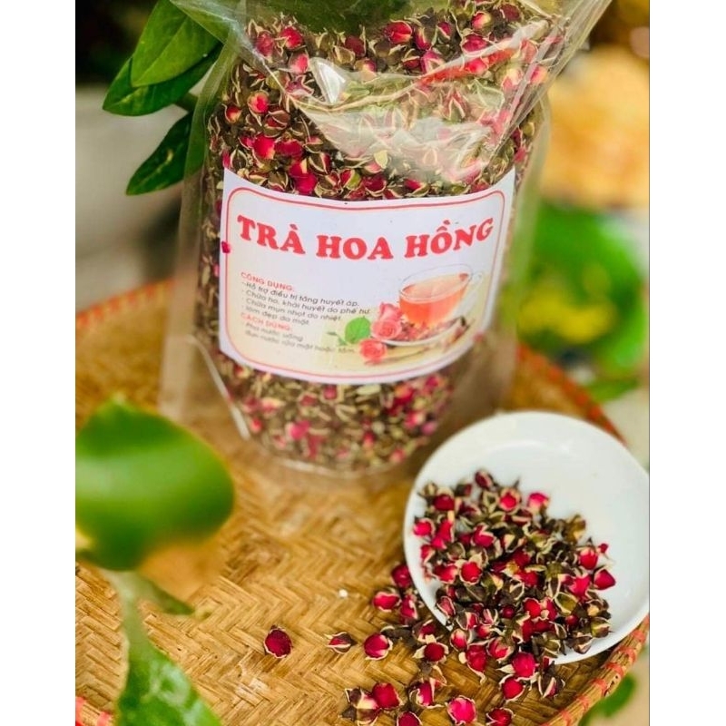 Trà Nụ Hồng sấy khô thượng hạng loại 1 cực kì thơm ngon đẹp y hình