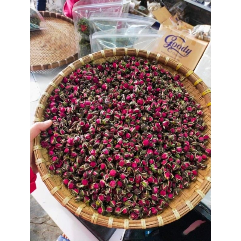 Trà Nụ Hồng sấy khô thượng hạng loại 1 cực kì thơm ngon đẹp y hình