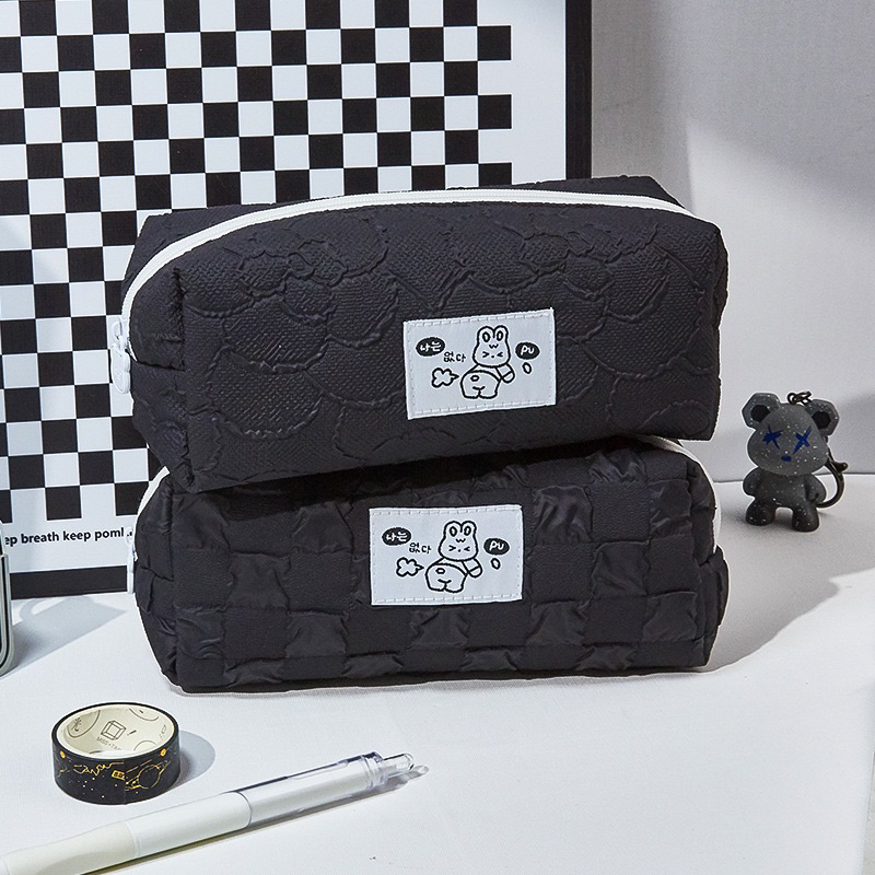 Túi Đựng Bút Vải phong cách Hàn Quốc Siêu To Tiện Dụng