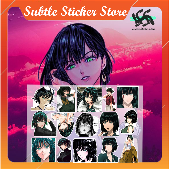 - Set 10/15 Sticker Fubuki - anime One-Punch Man / OPM hình dán trang trí  siêu đẹp