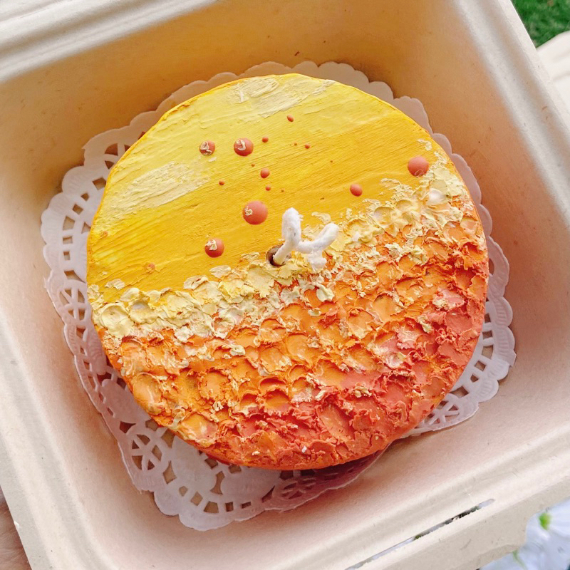 (HÀNG MỚI CỰC HOT) Nến Thơm Bánh Sinh Nhật Độc Đáo Sunset
