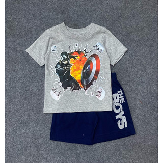 Bộ cotton bé trai oshkosh 1-5y