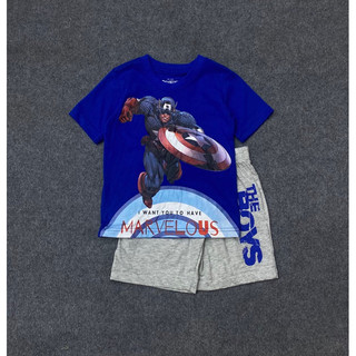 Bộ cotton bé trai oshkosh 1-5y