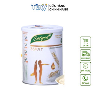 Sữa hạt ,sữa yến mạch dinh dưỡng Satyca bổ sung protein tăng cường vitamin và khoáng chất cho mọi đối tượng hộp 410gr