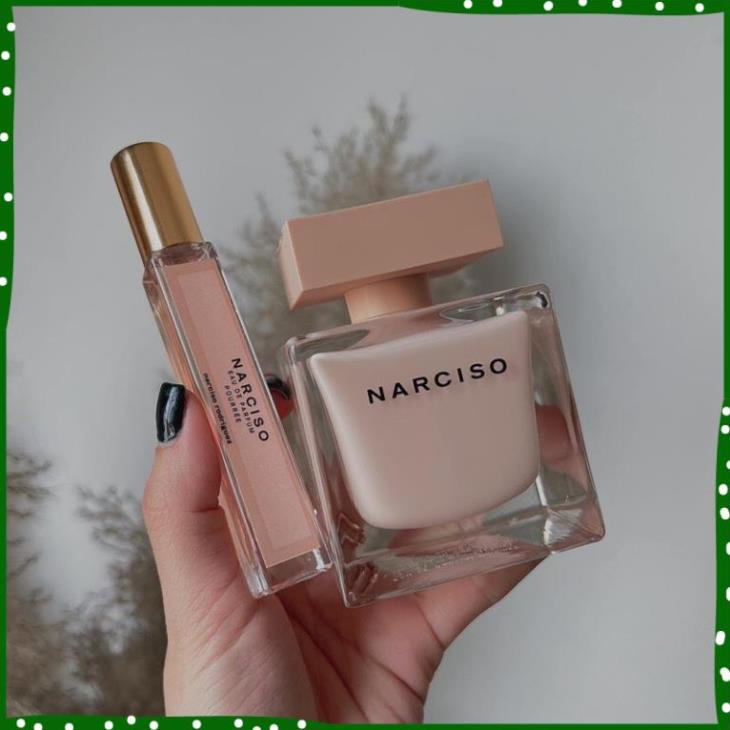 Nước Hoa Nữ Narciso Hồng Chiết 10ml Chính Hãng Thơm Lâu, Dầu Thơm Lưu Hương Lâu Dịu Nhẹ Quyến Rũ Cuốn Hút