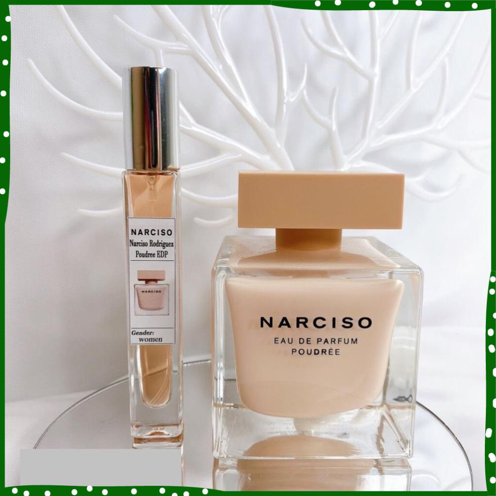 Nước Hoa Nữ Narciso Hồng Chiết 10ml Chính Hãng Thơm Lâu, Dầu Thơm Lưu Hương Lâu Dịu Nhẹ Quyến Rũ Cuốn Hút