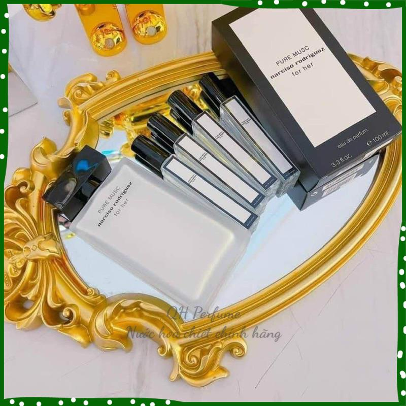 Nước Hoa Nữ Narciso Trắng Rodriguez Pure Musc EDT Chiết 10ml Chính Hãng Thơm Lâu Lôi Cuốn Và Bí Ẩn