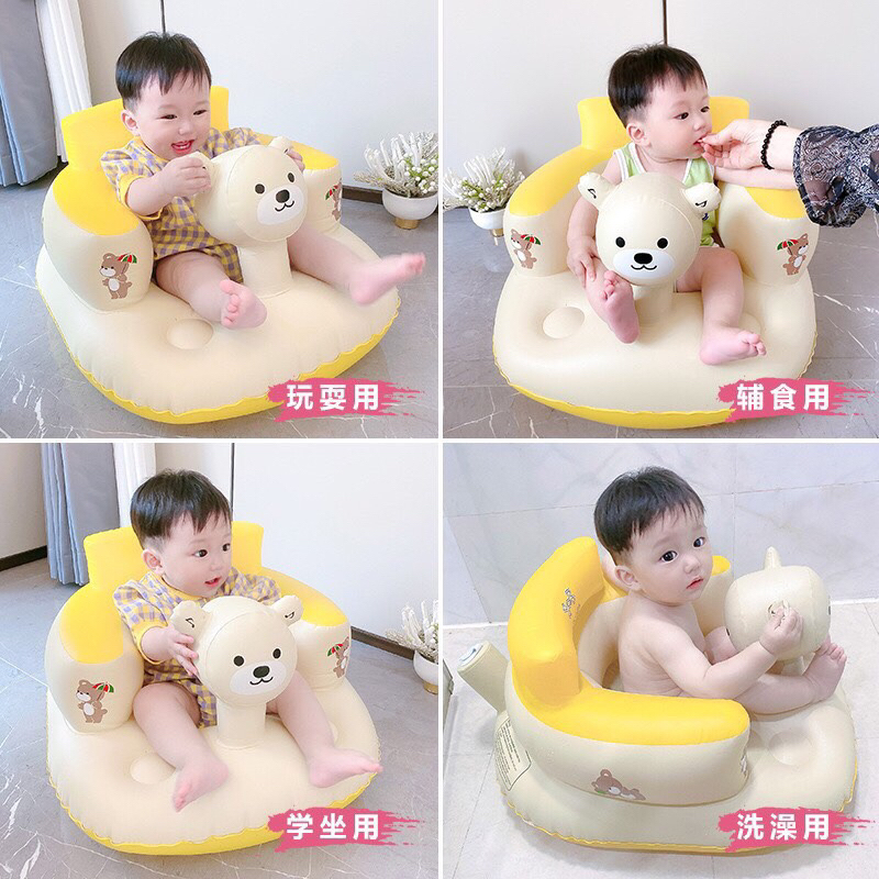 Ghế hơi tập ngồi hình thú