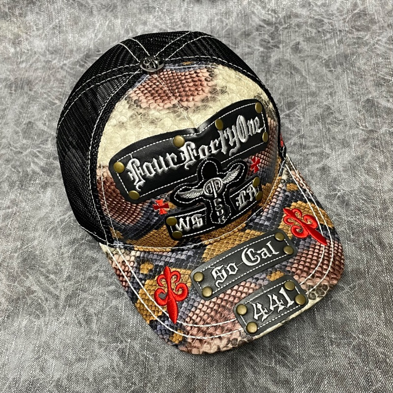 Mũ lưỡi trai  - Nón Four 441 da phối màu