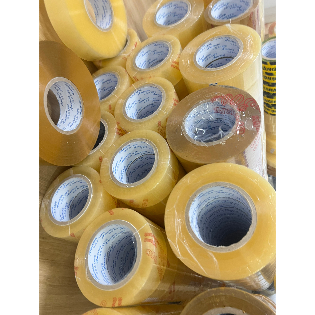 Băng keo 200yard -1,8kg trong hoặc đục