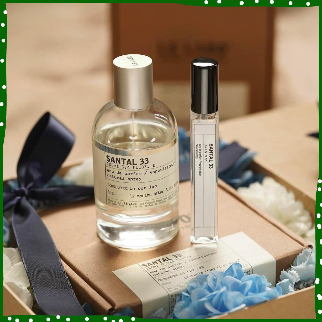 Nước hoa Nam Nữ Unisex Le La.bo Santal 33 Chiết 10ml EDP Hương Thơm Của Gỗ Nhẹ Nhàng Lôi Cuốn Lưu Hương Lâu
