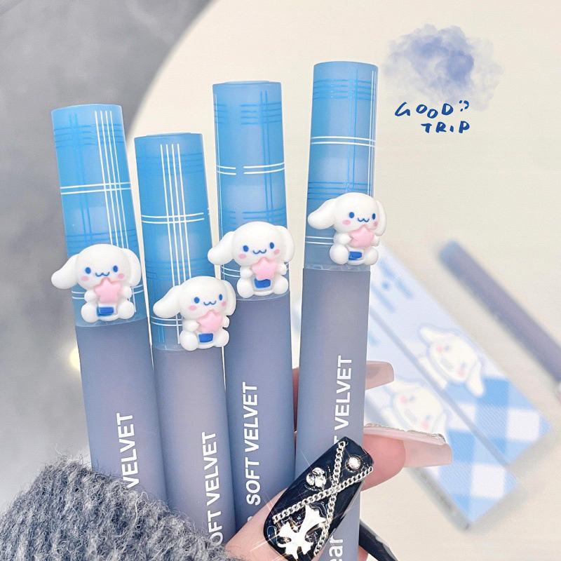 Son Kem Lì CÚn Xanh GEGE BEAR  Nhung Lì Bền Màu Lâu Trôi