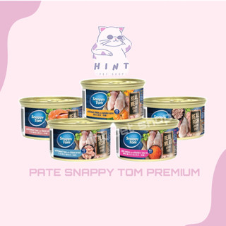 Pate cho mèo snappy tom premium 85gr