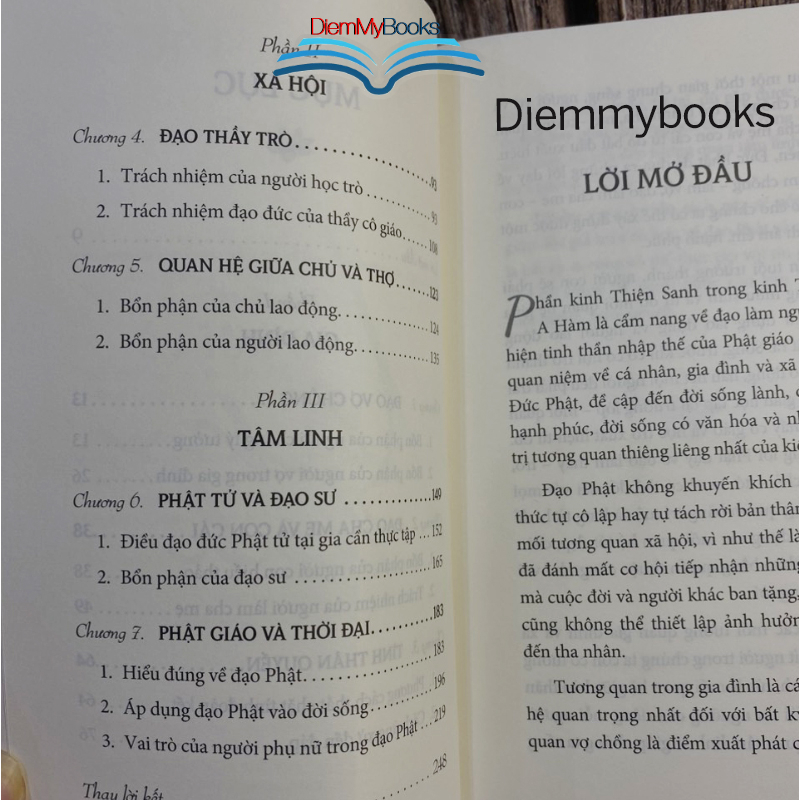 Sách-  Gia Đình, Xã Hội Và Tâm Linh Thích Nhật Từ (Saigonbooks)