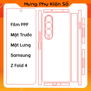 Dán film ppf 4 lớp samsung z fold 4