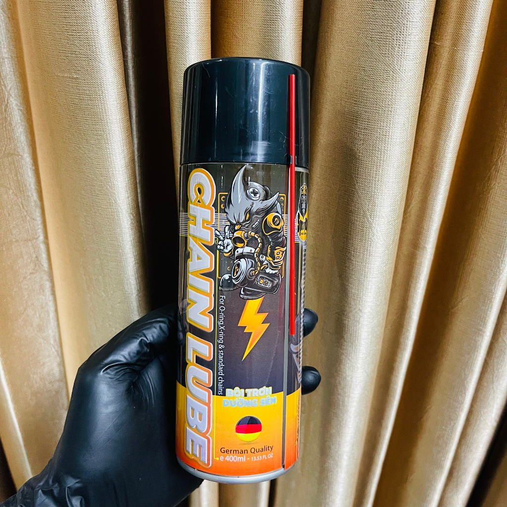 Chai Xịt Dưỡng Sên, Bôi Trơn Sên SPRAYKING 400ML - Mẫu Mới