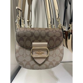 Túi COACH Morgan SADDLE dáng bầu