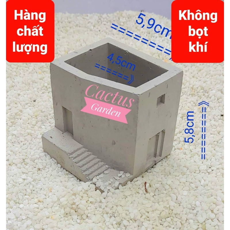 chậu ngôi nhà nhỏ
