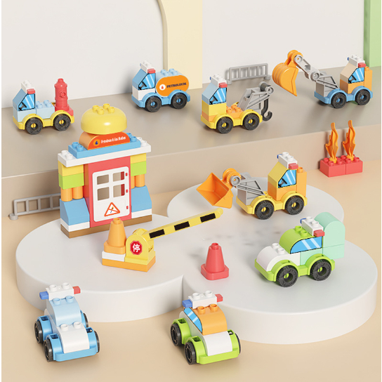 Mô hình giao thông - Lắp ráp các loại xe