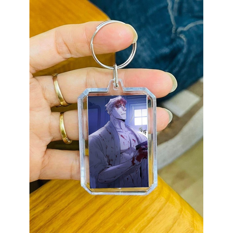 Móc khoá Roses and champagne bl hoa hồng và rượu vang / móc khoá hình hoahoongf và rựou vang