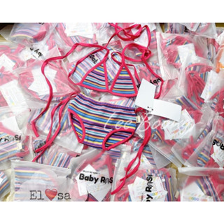 ĐỒ BƠI CHO BÉ -- BIKINI 2 MẢNH THỔ CẨM 8-30KG ANNAKIDS