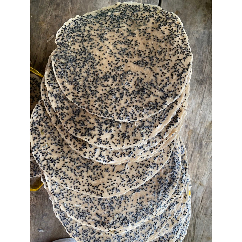 🦐 Bánh đa mè dừa  đặc sản Tây ninh 50 cái / 1 sắp