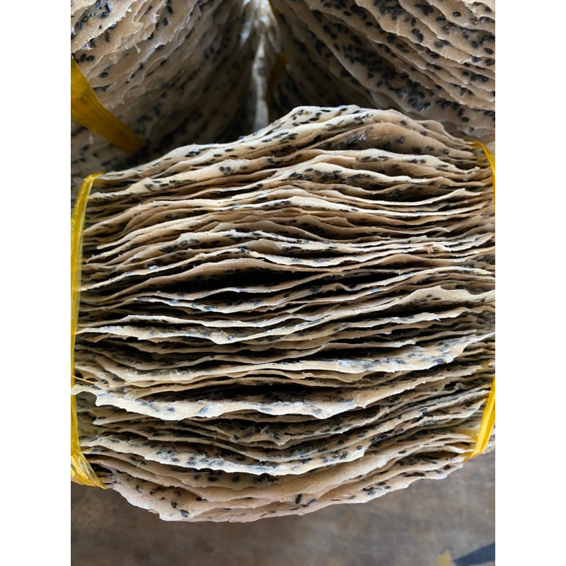 🦐 Bánh đa mè dừa  đặc sản Tây ninh 50 cái / 1 sắp