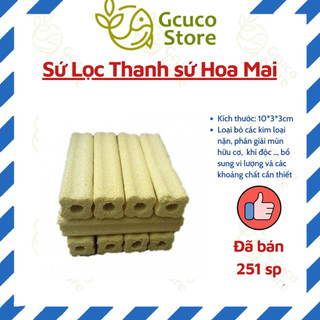 Sứ lọc, vật liệu lọc, Sứ thanh cây nhỏ (kích thước: 10*3*3cm)