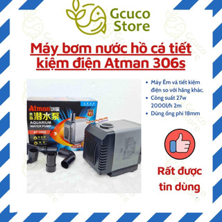 Máy bơm nước hồ cá tiết kiệm điện Atman 306s