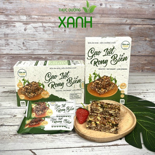 Thanh Hạt Năng Lượng Gạo Lứt Rong Biển Ăn Kiêng Giảm Cân - Thực Dưỡng Xanh