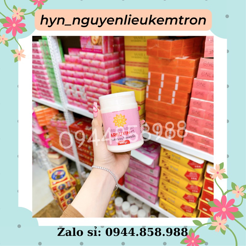 kích trắng Abutin hồng chống nắng