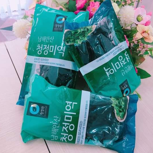 Rong biển nấu canh Hàn quốc🌿 gói 50G / Hàng nhập khẩu Hàn Quốc/Đã sấy khô