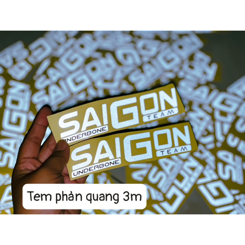 [ Giá 1 tem ] Tem Sticker Phản Quang 3M dán mọi vị trí ✌