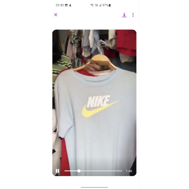 Áo phông nữ vải thun mát 2hand