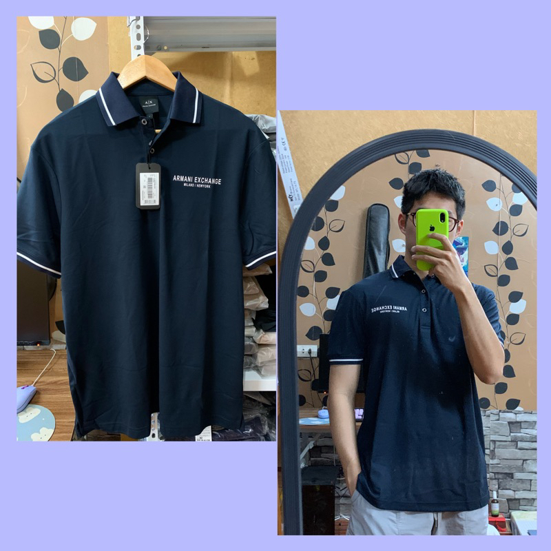 Áo polo Armani Exchange chính hãng