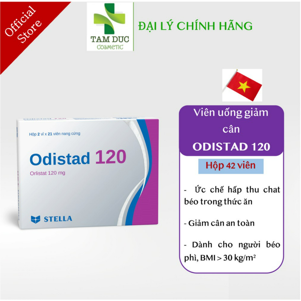 ODISTAD 120mg / ORLISTAT 120mg